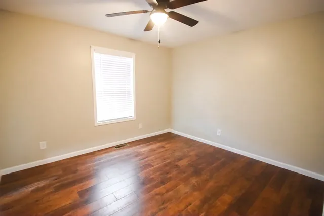 a view of empty room