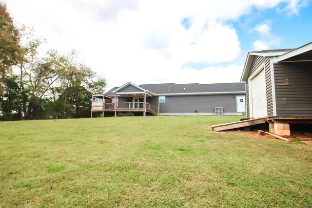 a front view of house with yard