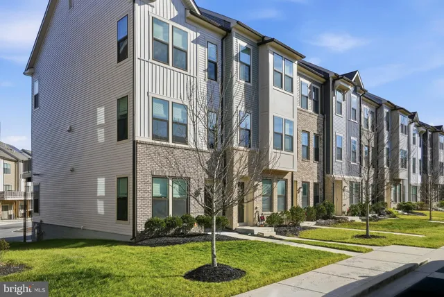 a front view of a building