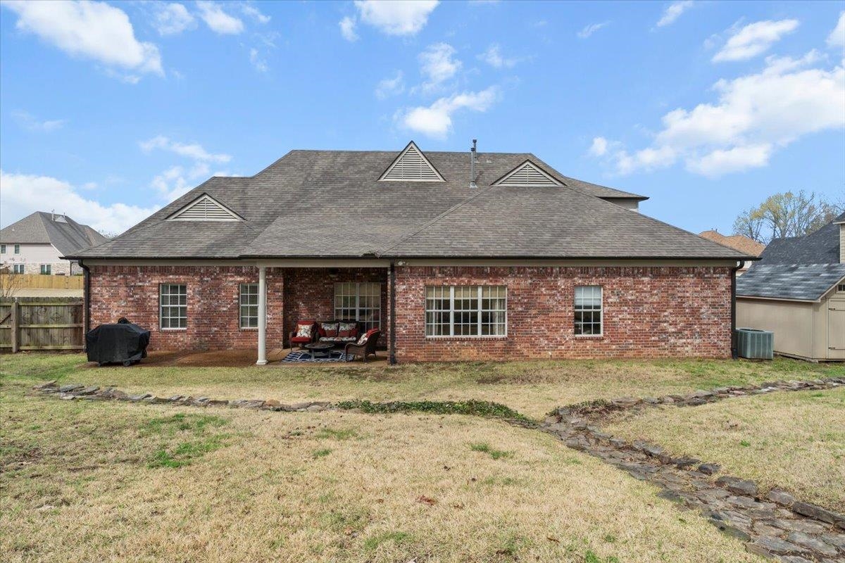 4740 Wellsgate Point Bartlett, TN 38135 - Photo 30 of 36 a view of a house with a yard and sitting area
