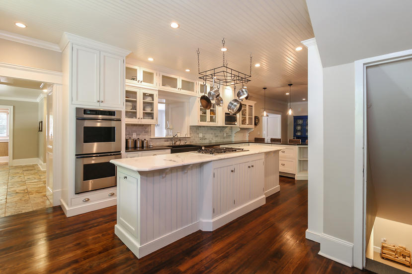 17 Goodwives River Road Darien, CT 06820 - Photo 15 of 51 a large kitchen with stainless steel appliances and a refrigerator