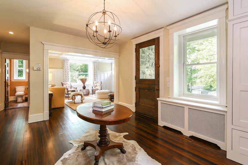 17 Goodwives River Road Darien, CT 06820 - Photo 6 of 51 a view of a dining room with furniture window and wooden floor