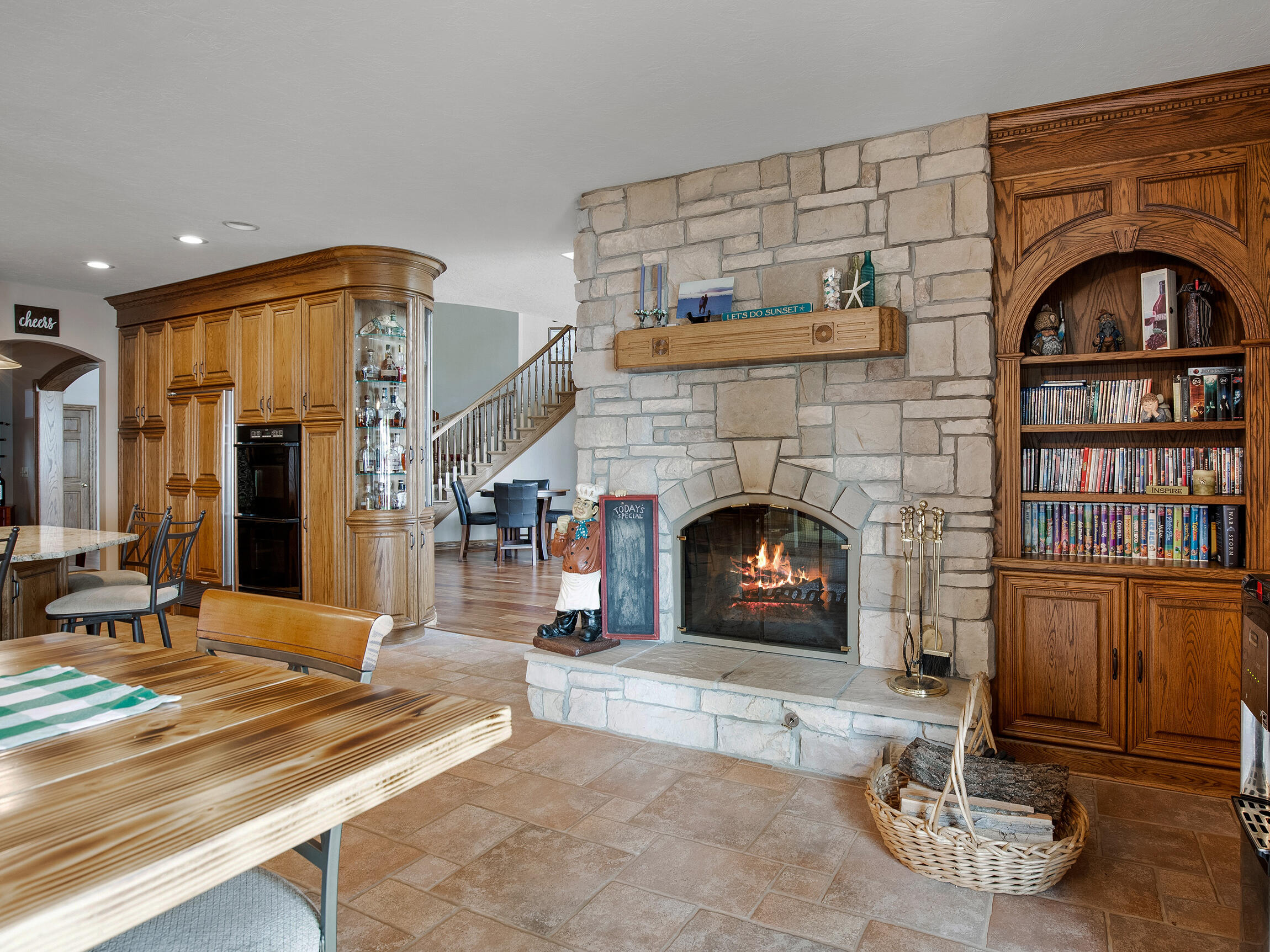 20760 Watson Road White Pigeon, MI 49099 - Photo 17 of 52 16 kitchen fireplace