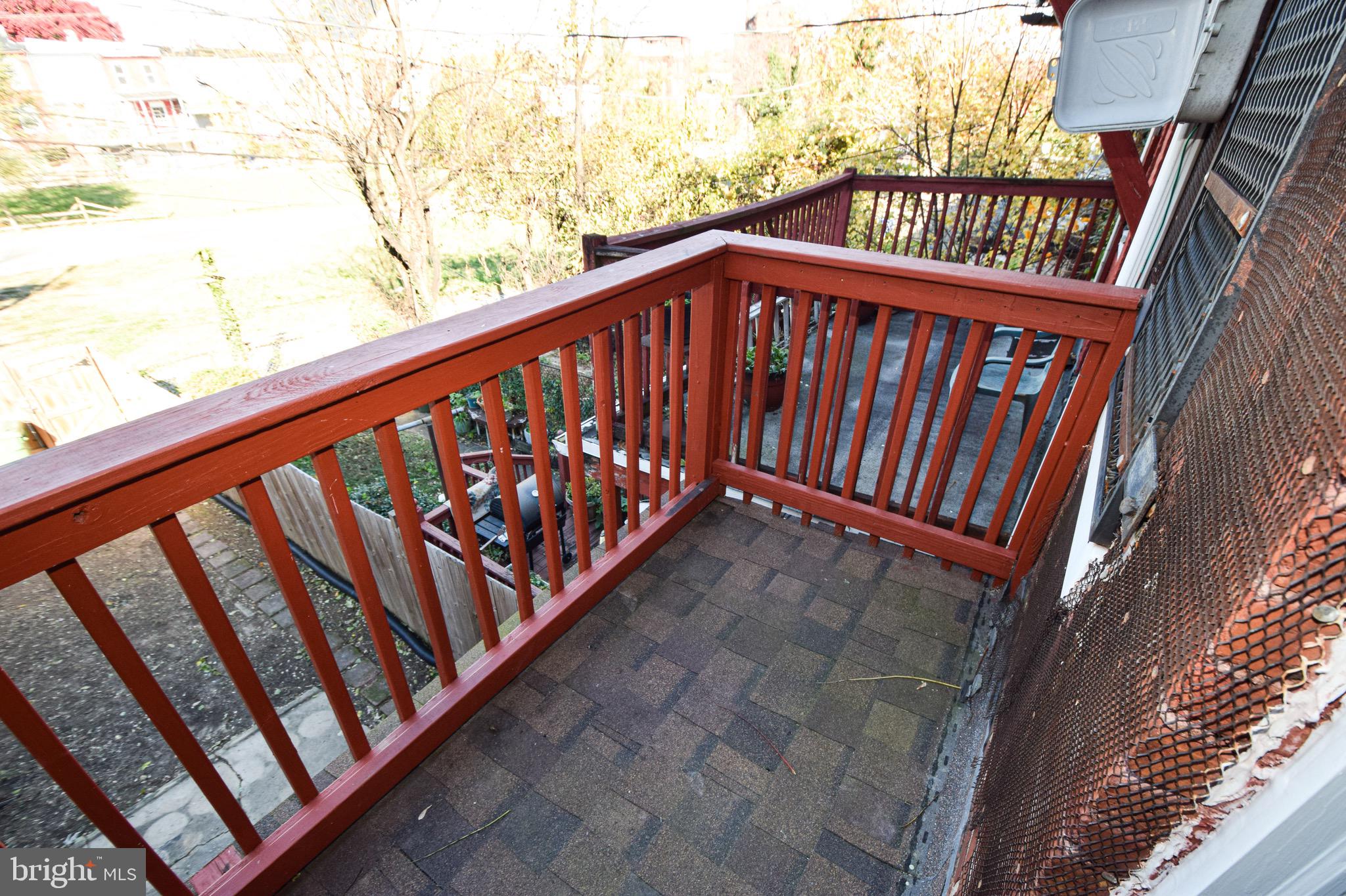 2542 West Pratt Street Baltimore, MD 21223 - Photo 23 of 44 Bedroom #3 Patio