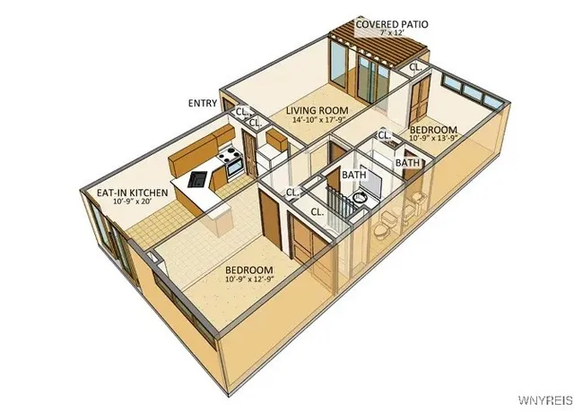 $1,315 | 1525 Amherst Manor Drive, Amherst, NY 14221