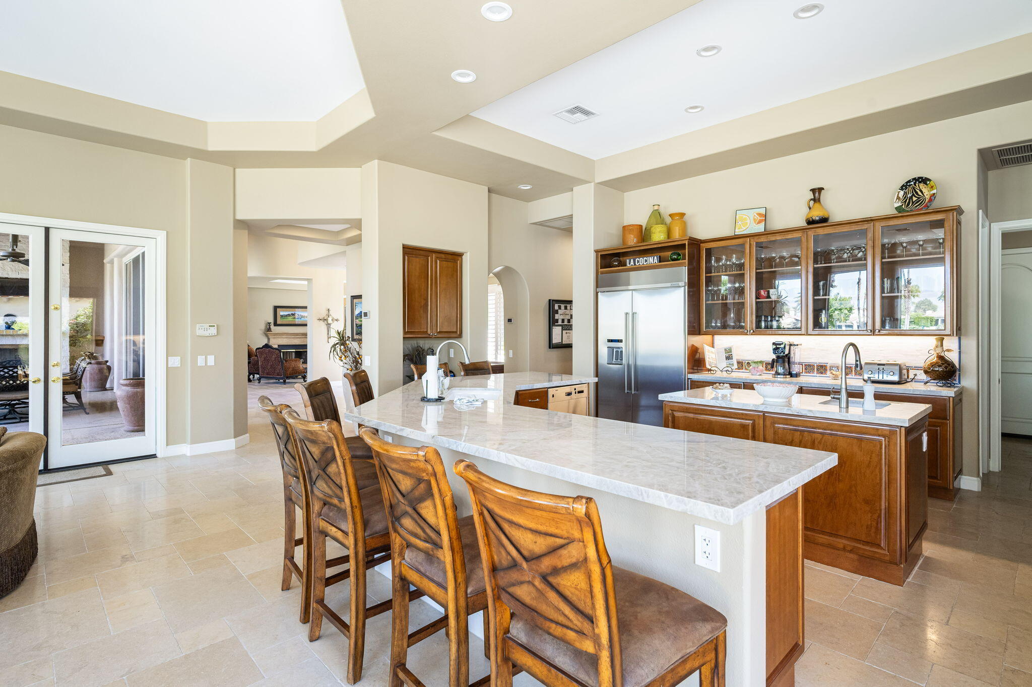 79290 Cetrino La Quinta, CA 92253 - Photo 26 of 74 a dining hall with stainless steel appliances granite countertop a dining table and chairs