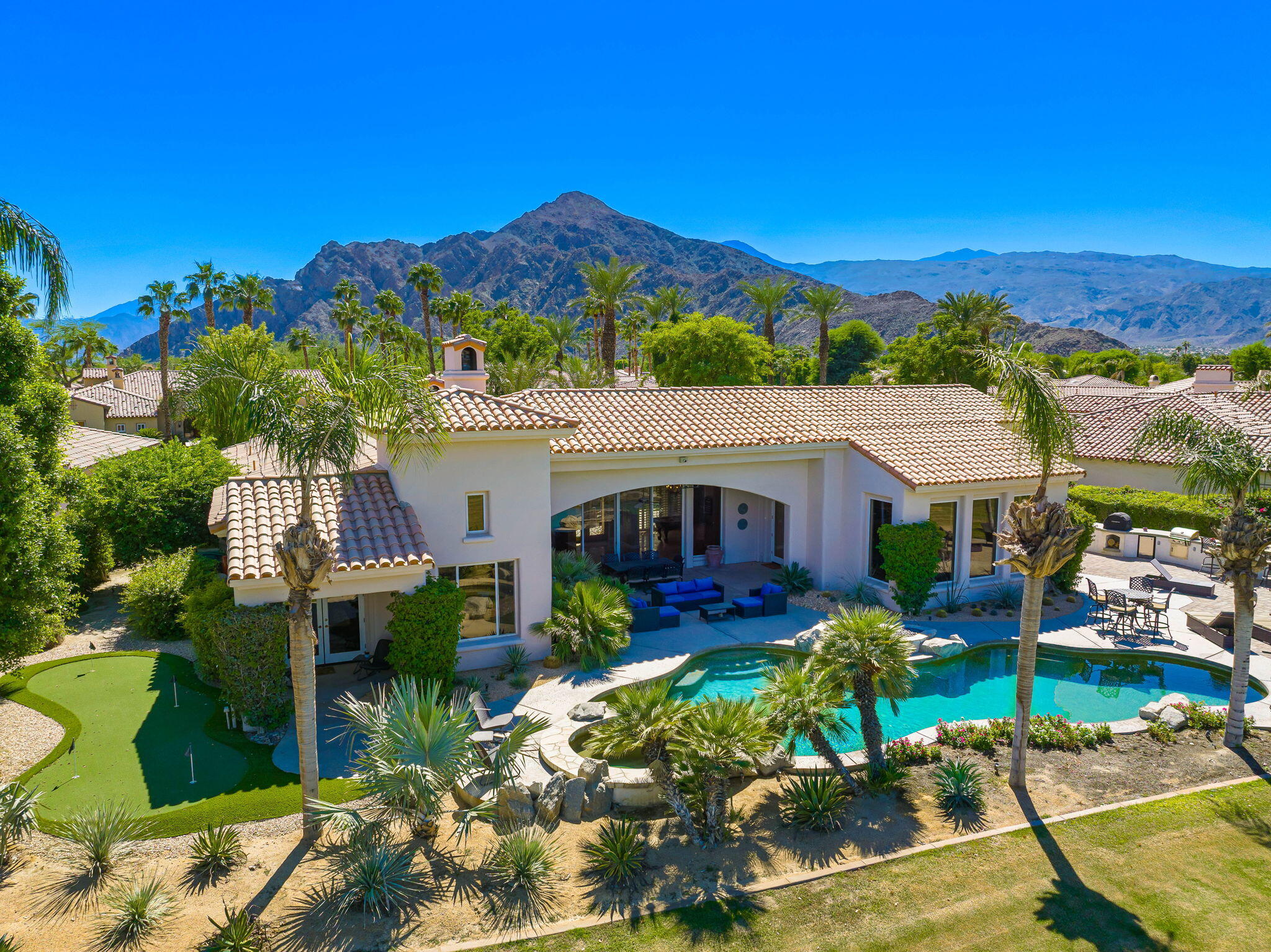 79290 Cetrino La Quinta, CA 92253 - Photo 74 of 74 a view of house with outdoor space and sitting area