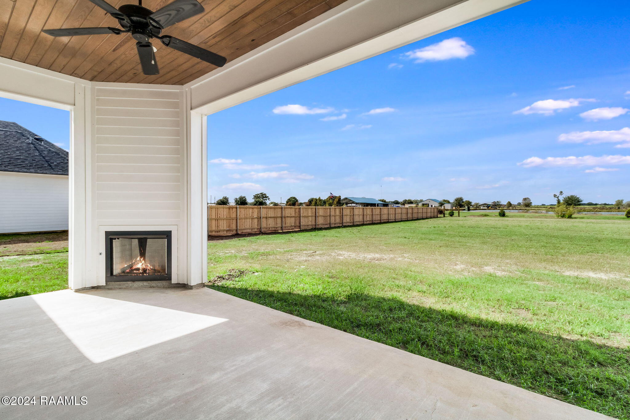 151 Cypress Bend Road Scott, LA 70583 - Photo 25 of 27 Outdoor fireplace