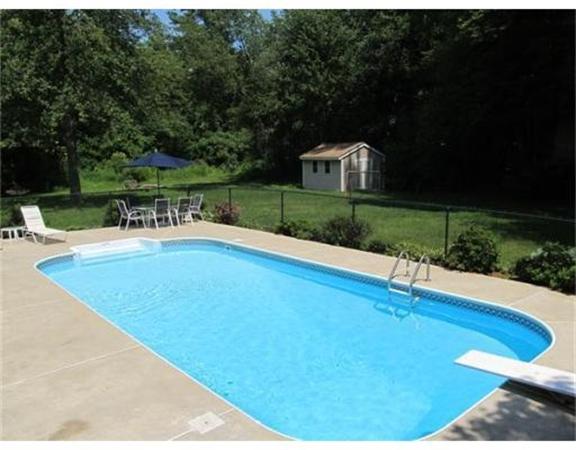 8 Fredrickson Road Billerica, MA 01821 - Photo 2 of 16 a view of a swimming pool with a patio