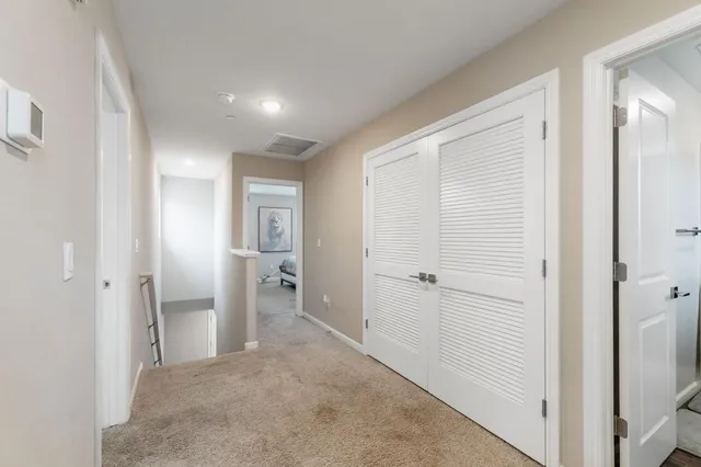 a view of a bathroom with toilet