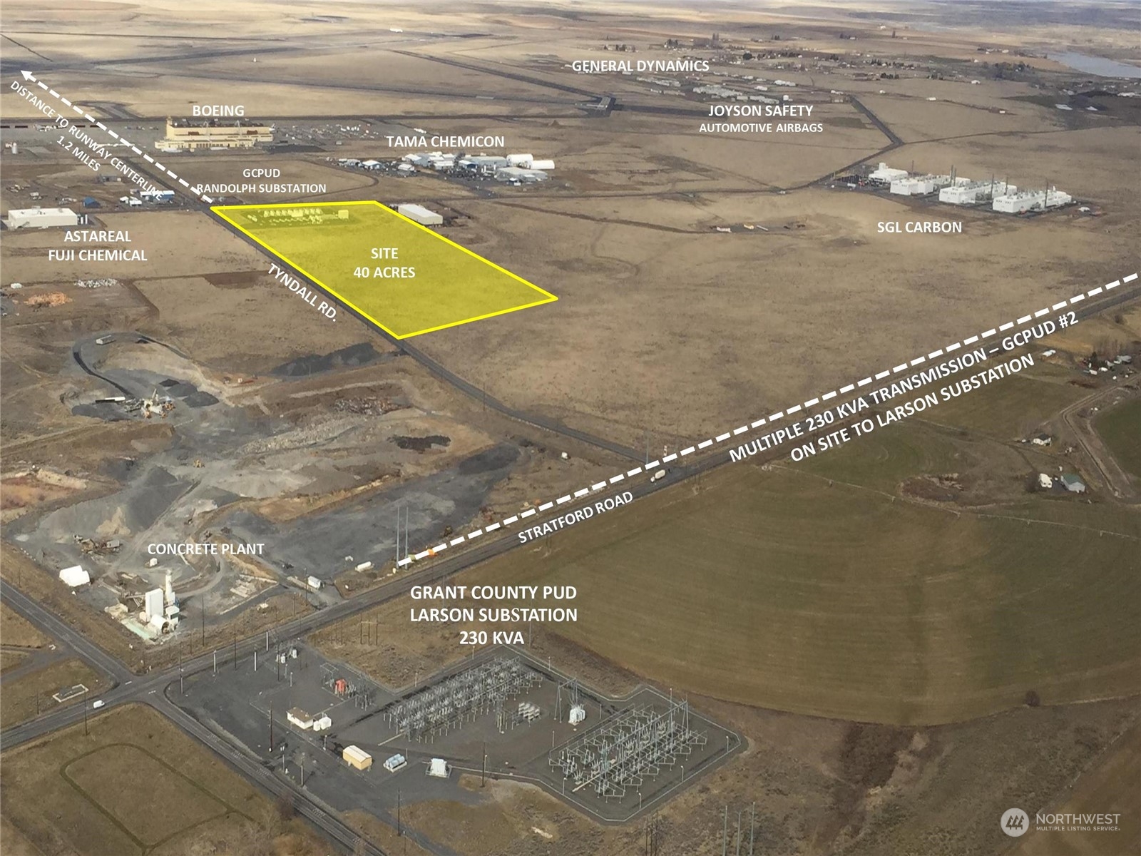 9422 Northeast Tyndall Road Moses Lake, WA 98837 - Photo 1 of 2 Gallery Image 1