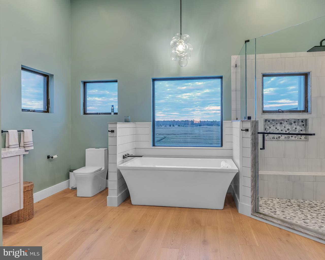 637 Cedar Run Dock Road West Creek, NJ 08092 - Photo 23 of 50 a bathroom with a bathtub and a toilet