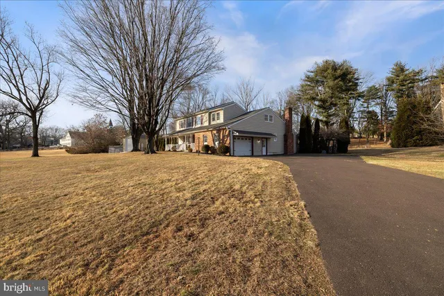 a view of a snow on the side of the road