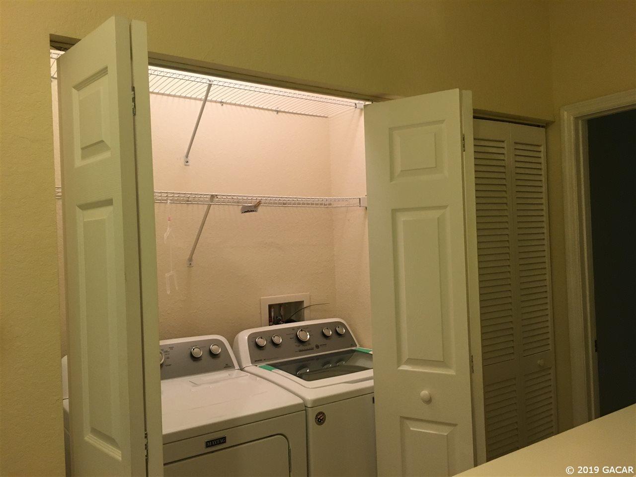5065 Northwest 45th Road, Unit 106 Gainesville, FL 32606 - Photo 10 of 17 About a year old washer/dryer still under warranty!