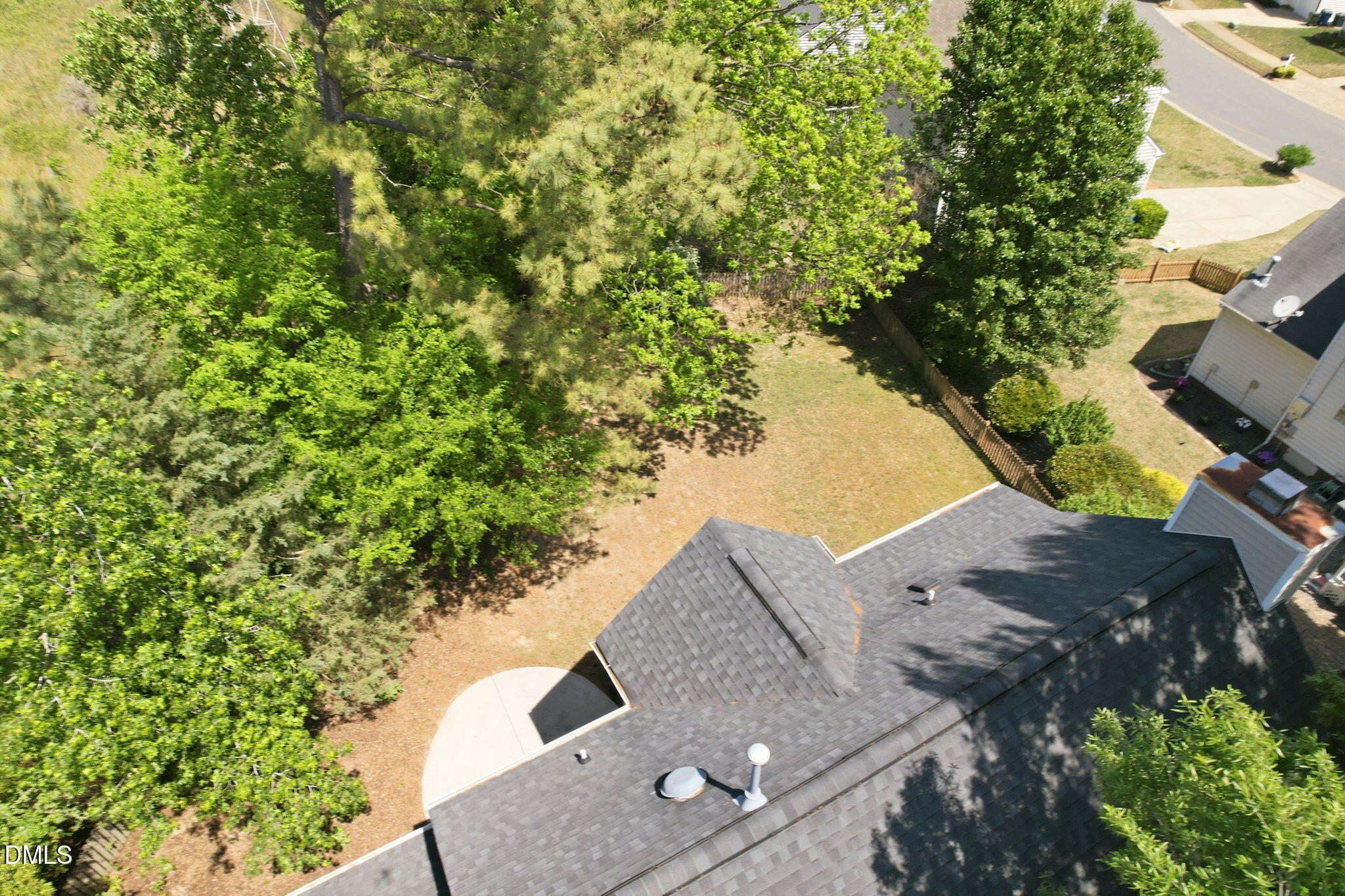 2201 Roswell Road Raleigh, NC 27615 - Photo 30 of 32 an aerial view of a house with yard