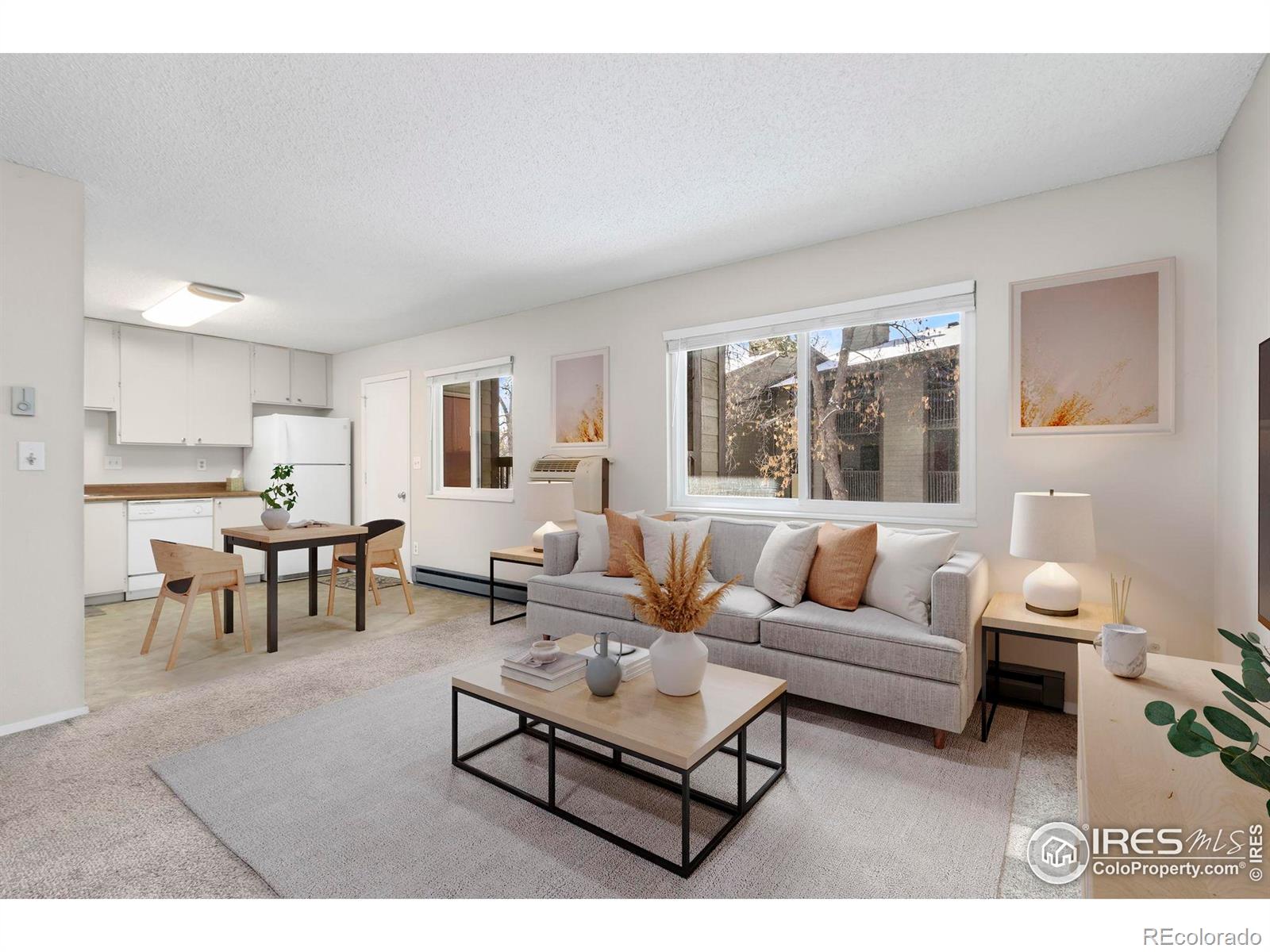 925 Columbia Road Fort Collins, CO 80525 - Photo 1 of 24 a living room with furniture and a large window