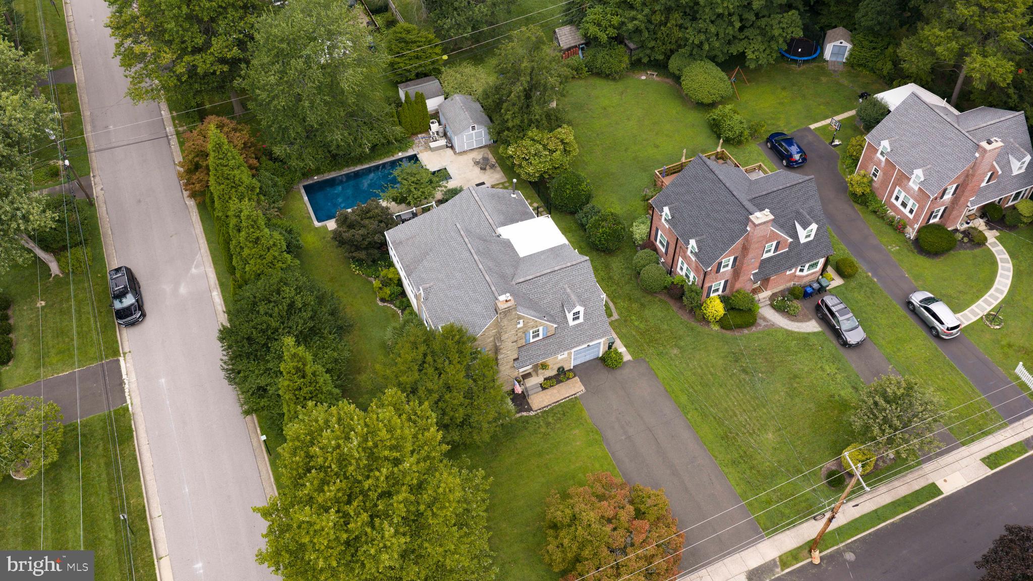 1202 Jericho Road Abington, PA 19001 - Photo 64 of 71 Aerial View of Property