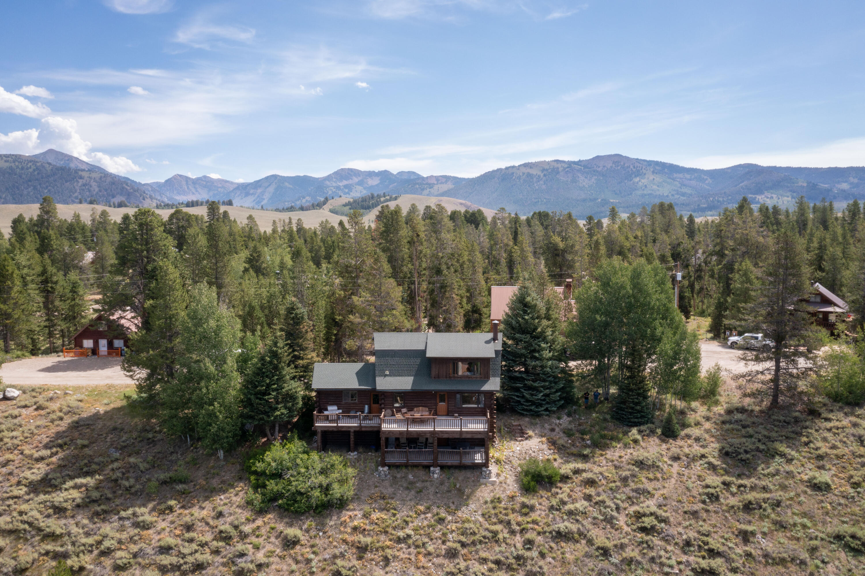 206 Skyline Drive Ketchum, ID 83340 - Photo 18 of 24 Aerial View