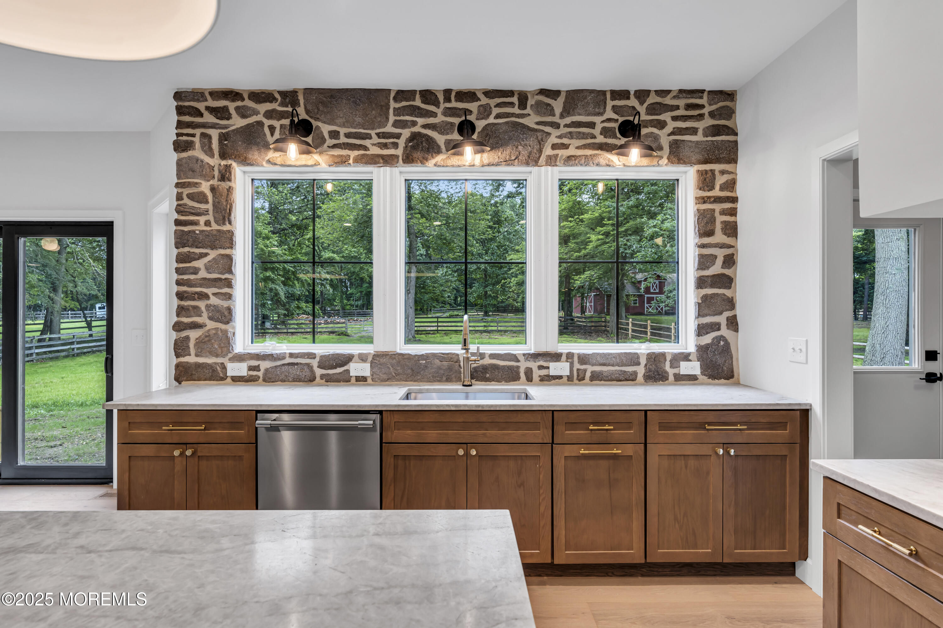 379 Buckalew Road Freehold, NJ 07728 - Photo 31 of 83 a kitchen with a sink and a large window