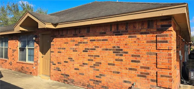 a view of front door