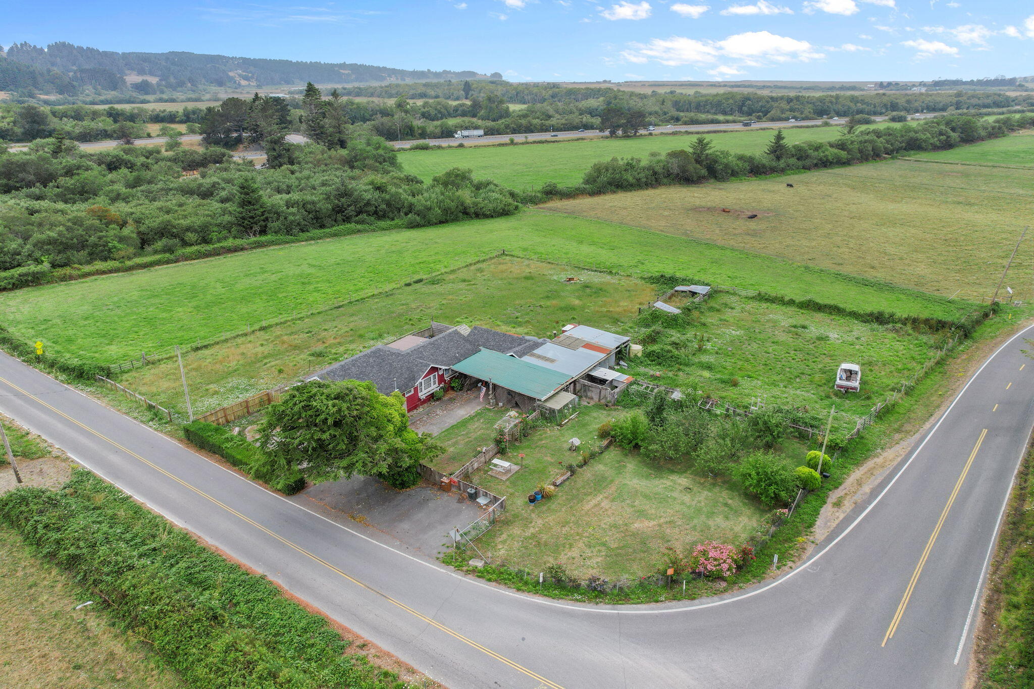 311 Hookton Road Loleta, CA 95551 - Photo 31 of 33 311 Hookton - Drone View (2)