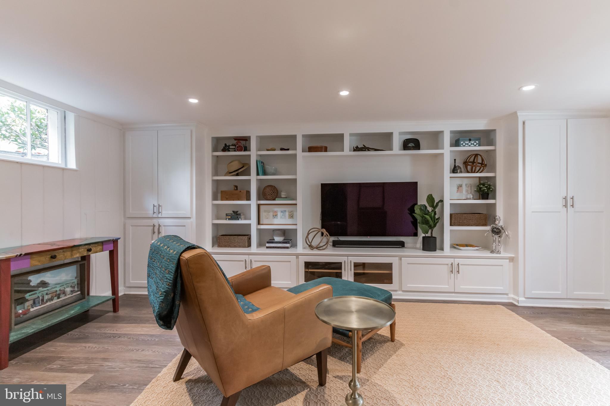 3114 Russell Road Alexandria, VA 22305 - Photo 50 of 72 Brand new built-ins provide display space, storage