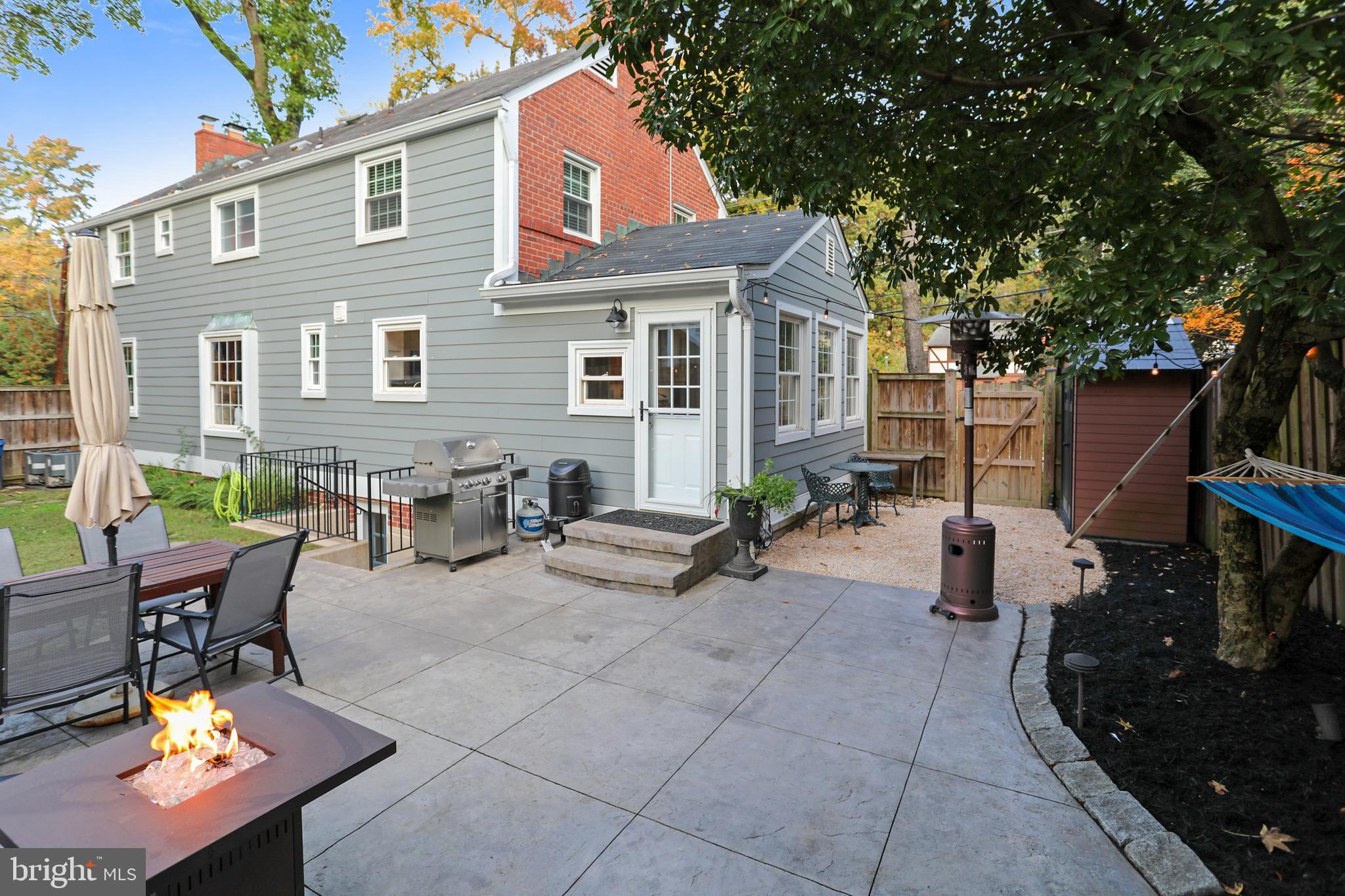 3114 Russell Road Alexandria, VA 22305 - Photo 60 of 72 New patio surrounds the back corner, near kitchen