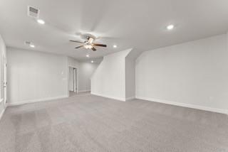 636 Bald Ridge Circle Demorest, GA 30535 - Photo 34 of 35 a view of an empty room with a ceiling fan