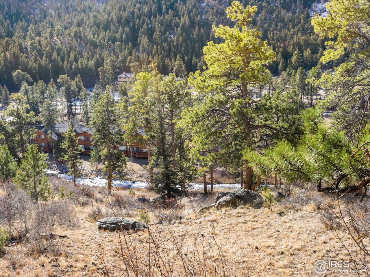 2842 Fall River Road Estes Park, CO 80517 - Photo 4 of 14 From the top of the lot