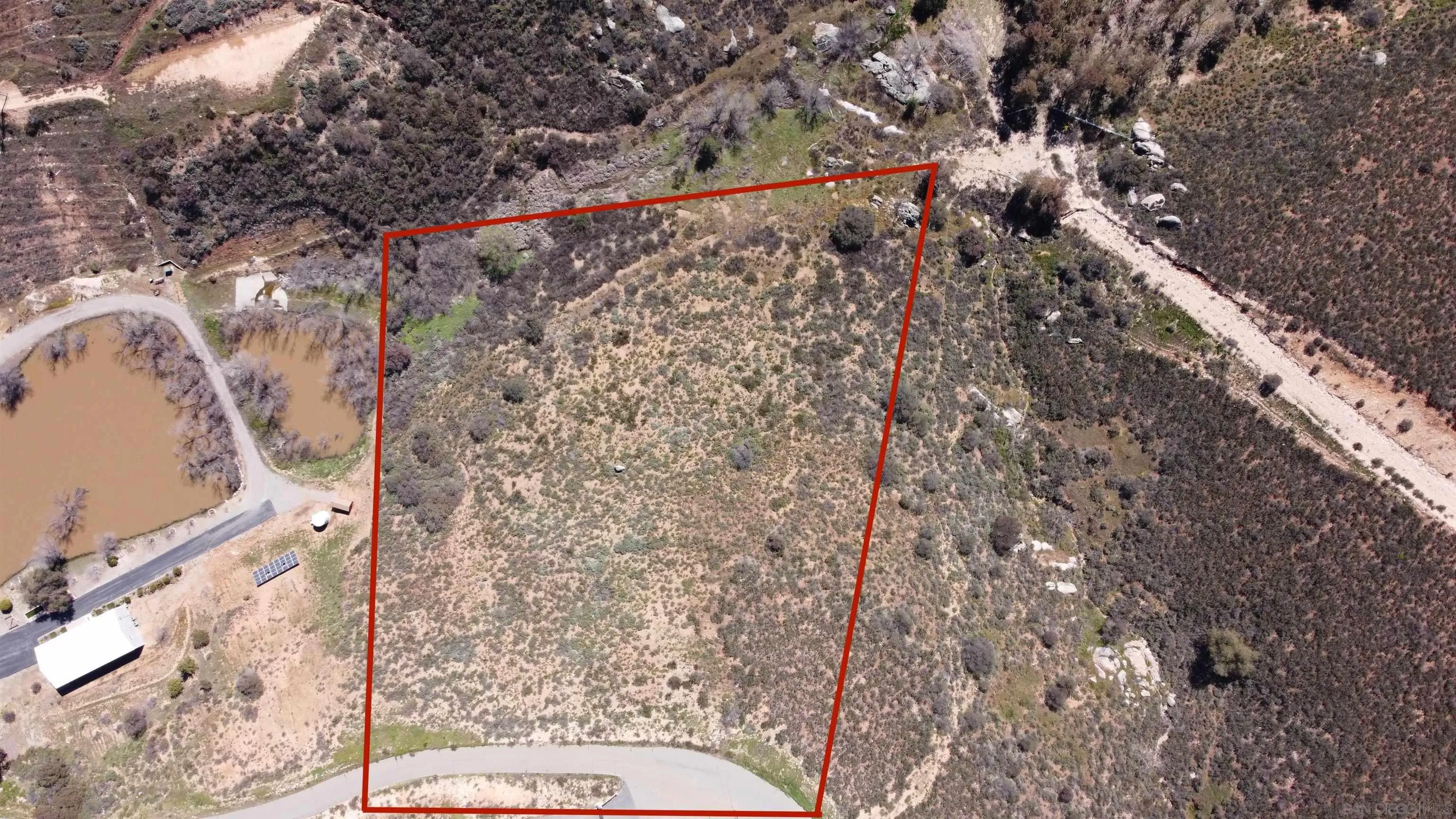0 Starlight Mountain Road Ramona, CA 92065 - Photo 4 of 12 a view of a dry yard