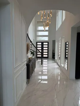 a view interior of a house and an entryway
