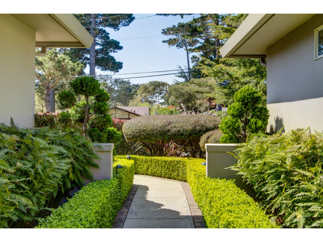 1021 Ocean Road Pebble Beach, CA 93953 - Photo 2 of 25 a view of a back yard