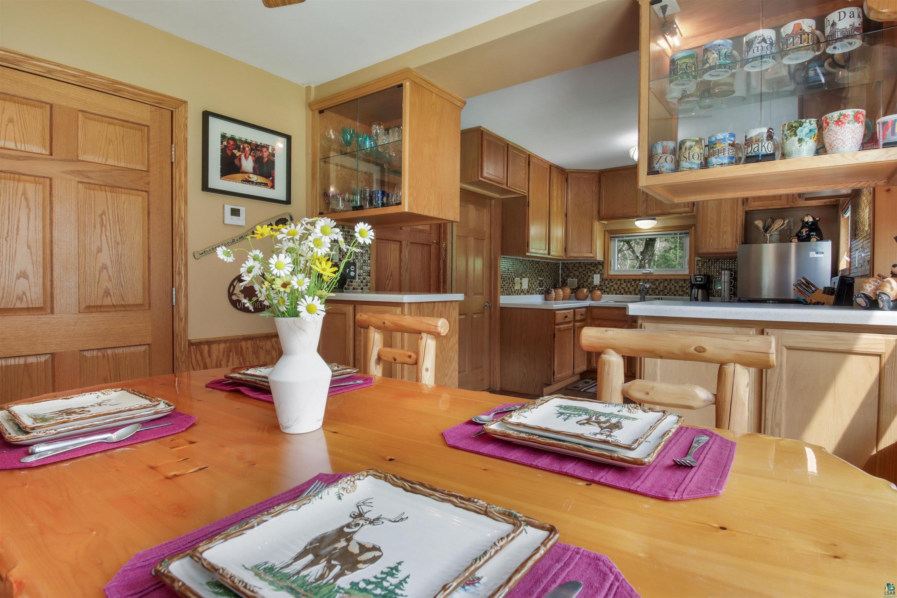 N8348 Island Lake Road Spooner, WI 54801 - Photo 14 of 40 View of dining area