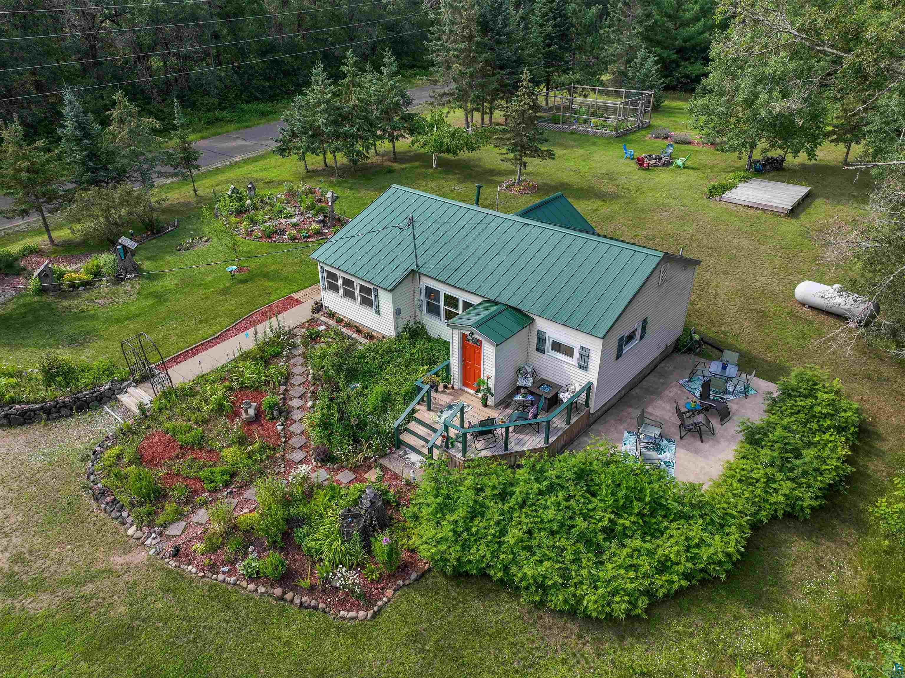 N8348 Island Lake Road Spooner, WI 54801 - Photo 6 of 40 Birds eye view of property