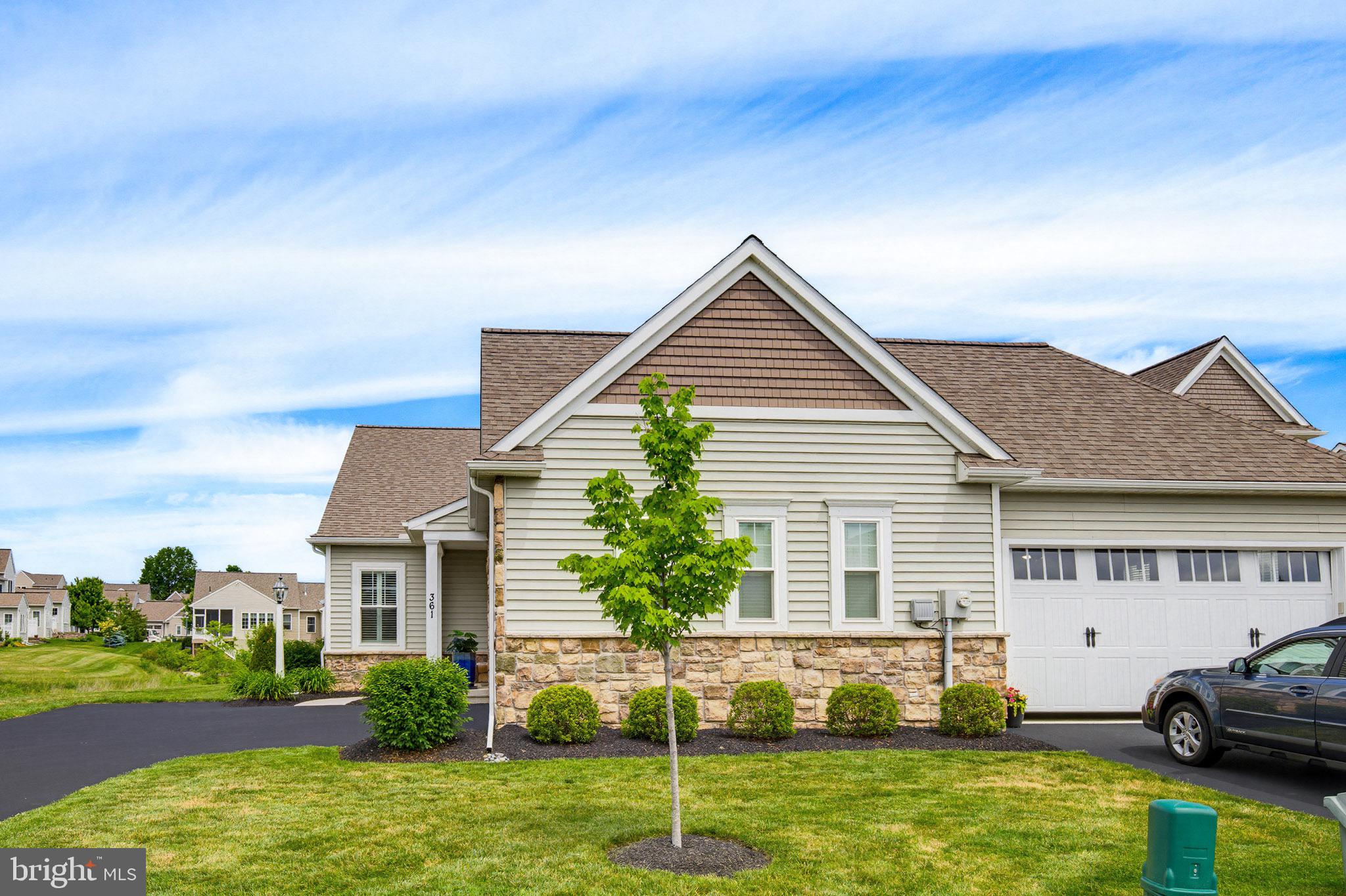 361 Meadow Rose Drive Lititz, PA 17543 - Photo 4 of 39 a house view with a garden space