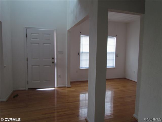 9337 Alcove Grove Road Chesterfield, VA 23832 - Photo 3 of 12 a view of entryway with wooden floor
