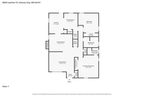 $300,000 | 8830 Ivanhoe Trail, Kansas City, MO 64131