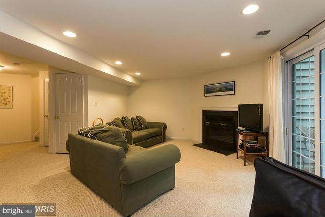 1500 Deer Point Way Reston, VA 20194 - Photo 20 of 26 a living room with furniture and a flat screen tv