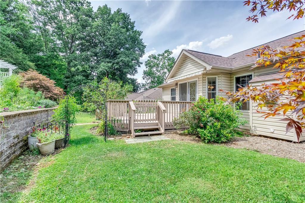 452 Sharon Road Coraopolis, PA 15108 - Photo 20 of 23 The backyard offers two tiers of flat space.