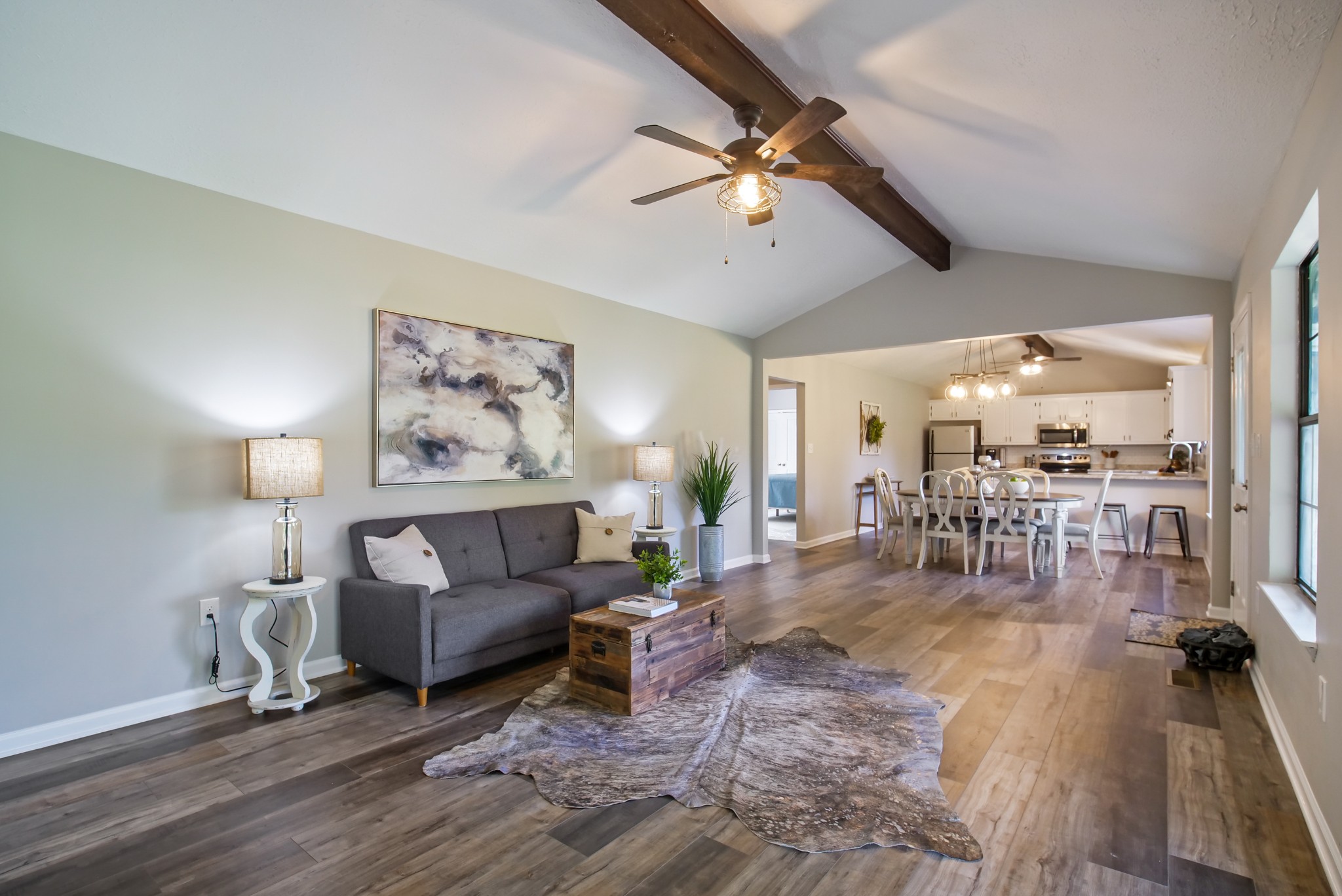 3977 Cairo Bend Road Lebanon, TN 37087 - Photo 13 of 39 a living room with furniture and wooden floor