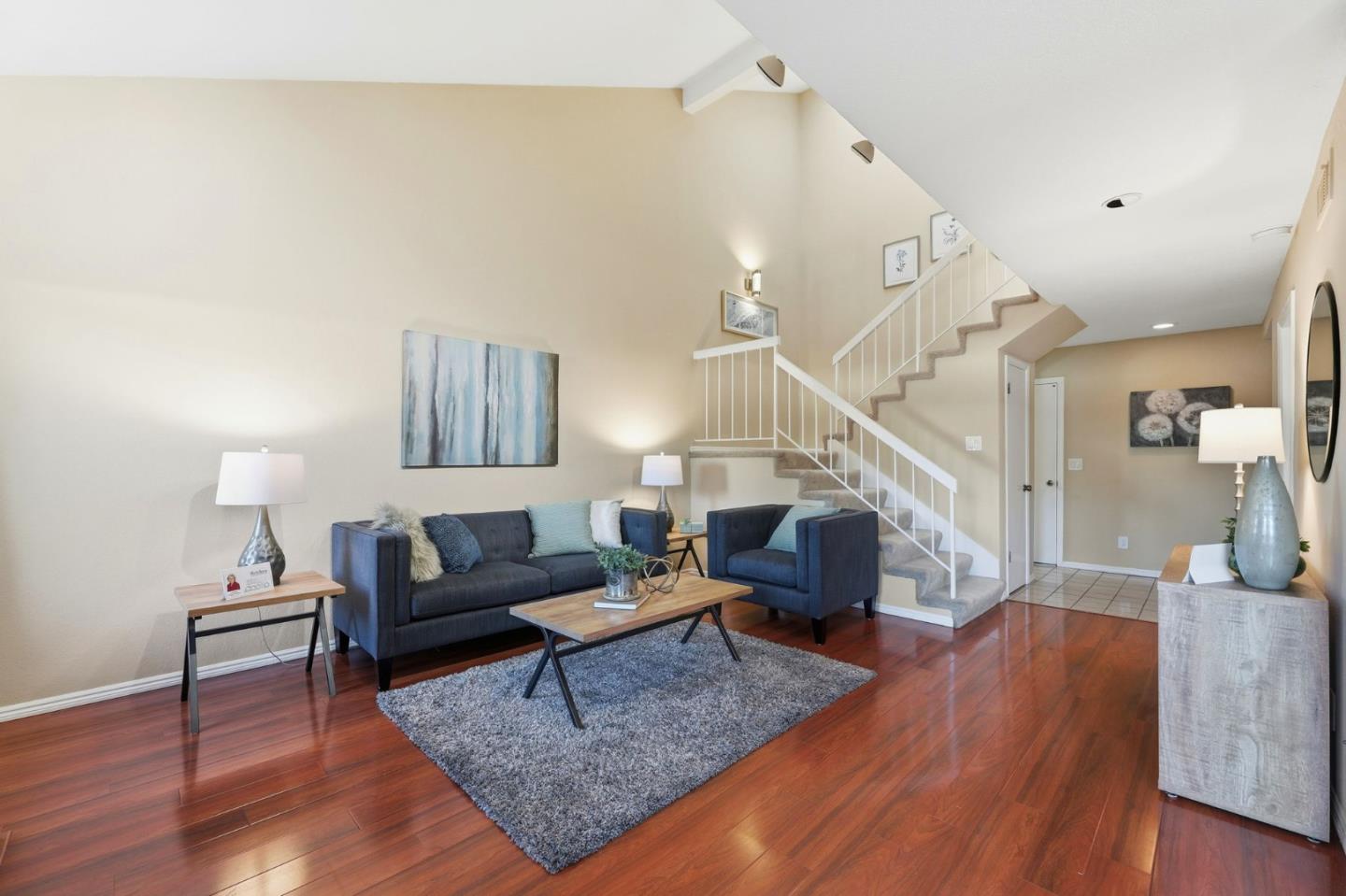 650 Folsom Circle Milpitas, CA 95035 - Photo 6 of 45 a living room with furniture and wooden floor