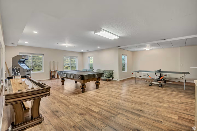 11789 Nicklaus Road Sandy, UT 84092 - Photo 49 of 58 Game room featuring pool table and healthy amount of natural light