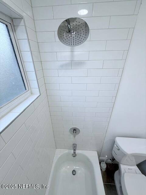 2160 Rothbury Drive Jacksonville, FL 32221 - Photo 23 of 38 a bathroom with a sink a toilet and a mirror