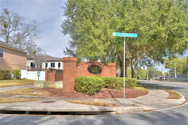 a view of a street with houses