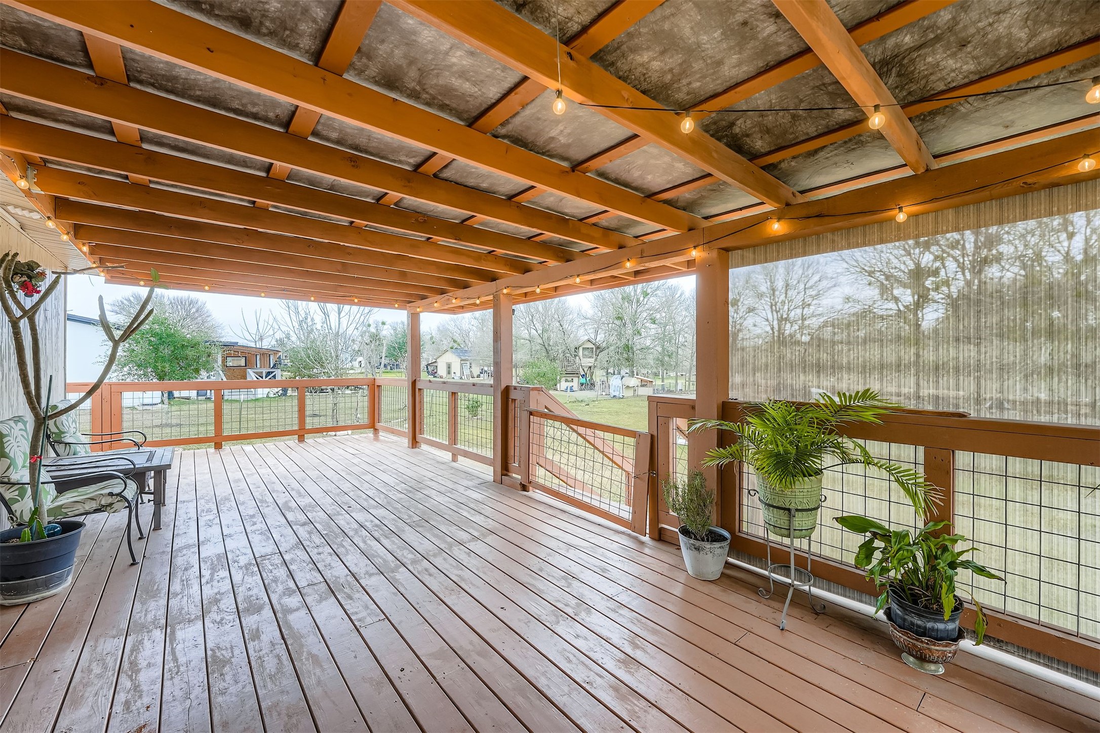 145 Alyssa Loop Bastrop, TX 78602 - Photo 29 of 40 a view of porch with seating space