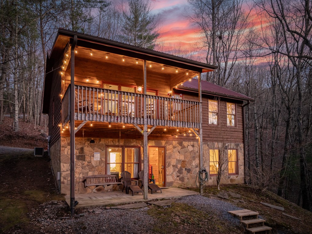 180 Green Ridge Road Blue Ridge, GA 30513 - Photo 26 of 83 a view of a building with a porch