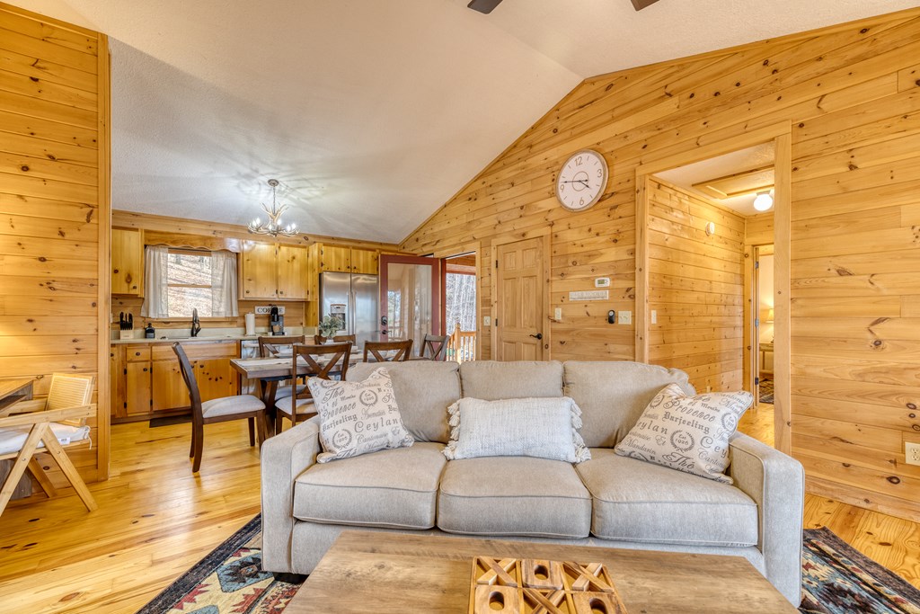 180 Green Ridge Road Blue Ridge, GA 30513 - Photo 57 of 83 a living room with furniture and wooden floor