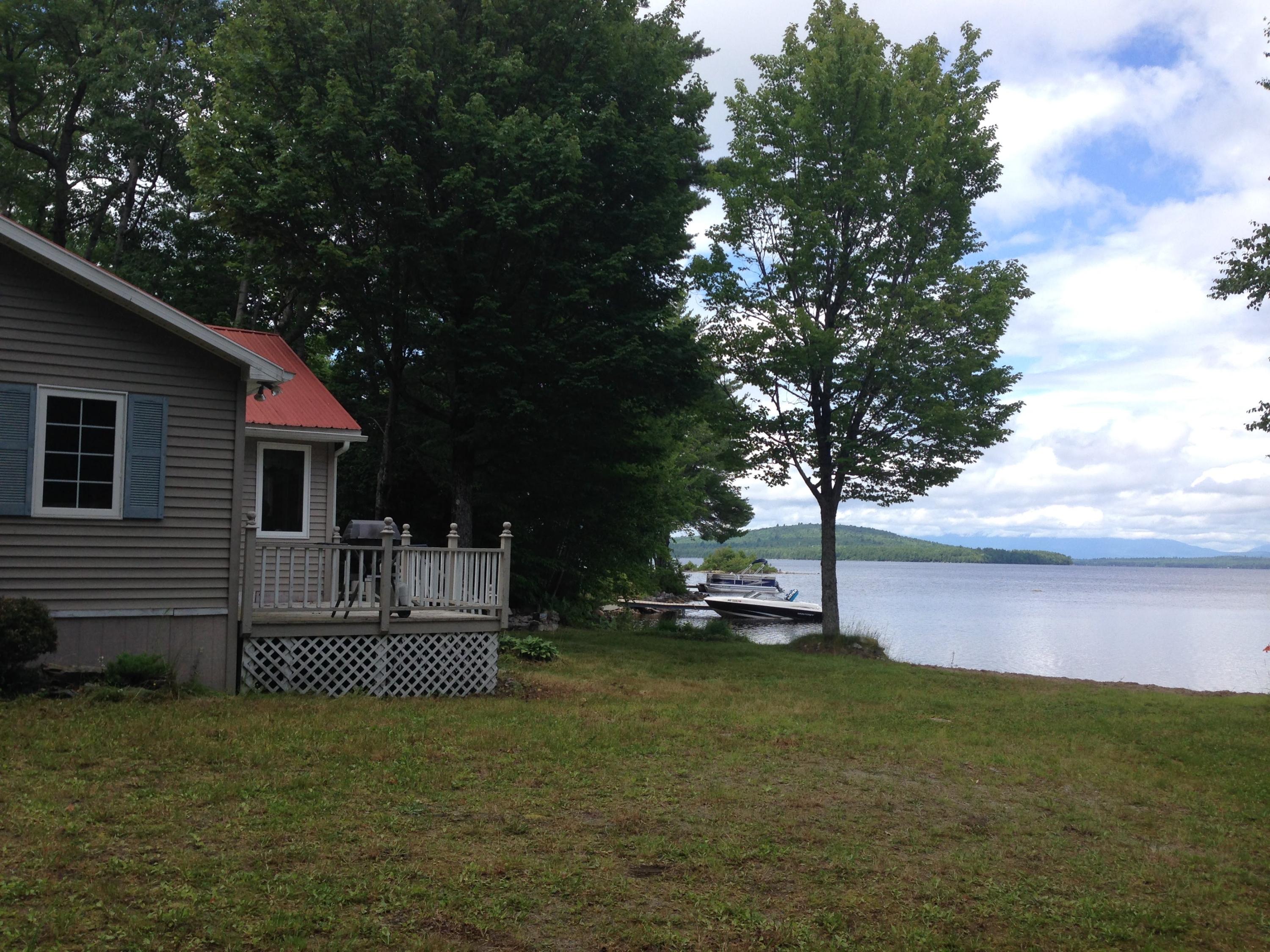245 Turkey Tail Road Millinocket, ME 04462 - Photo 29 of 33 side of house view of lake