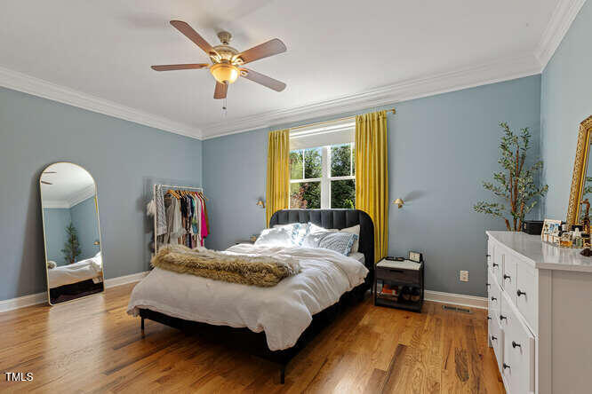 3012 Shenandoah Avenue Durham, NC 27704 - Photo 25 of 50 a bedroom with a bed and a window