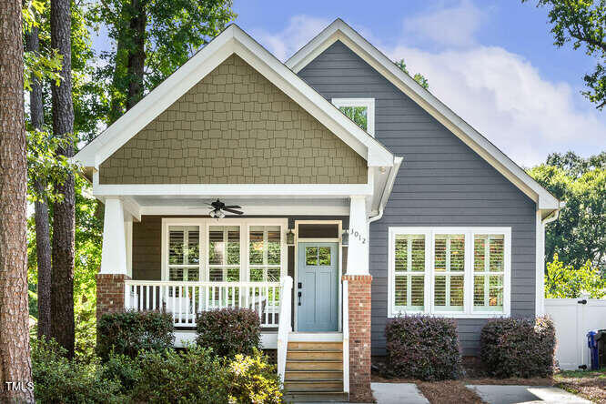 3012 Shenandoah Avenue Durham, NC 27704 - Photo 2 of 50 a front view of a house with a yard